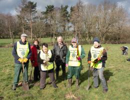 Birkenhead Rotary Tree Planting Team